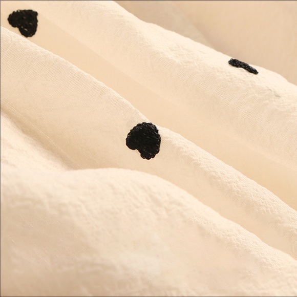 💜 Cream Mixed Media Romper Shorts Set - Picture 8 of 8